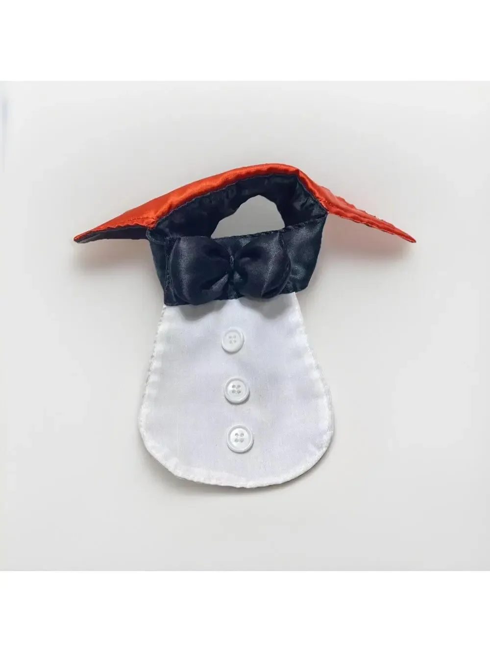 Vampire Cat Costume Dress-Up Collar Pet Halloween Accessory GUC Adjustable Fit